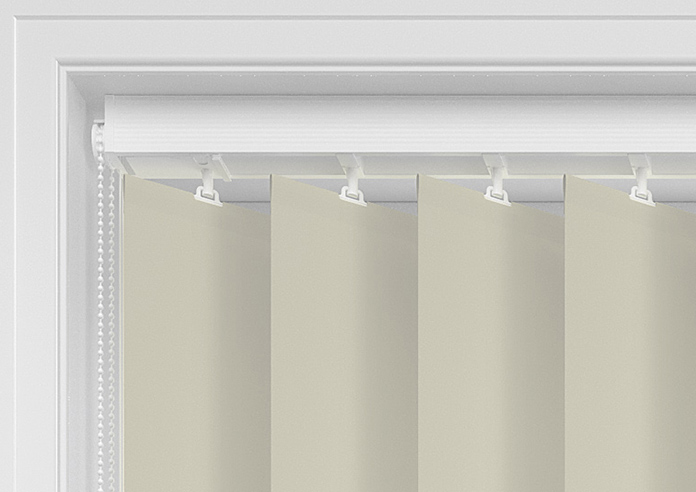 Trinity (FR Blackout), Rice Paper - Vertical Blind - Image 11